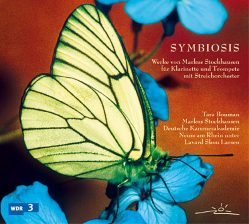 Обложка альбома «Stockhausen: Symbiosis» — Markus Stockhausen, Tara Bouman & die Kammerakademie Neuss am Rhein