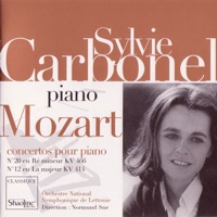 Mozart: Piano Concertos Nos. 12 & 20 - Sylvie Carbonel, Normund Sne & Orchestre National Symphonique de Lettonie