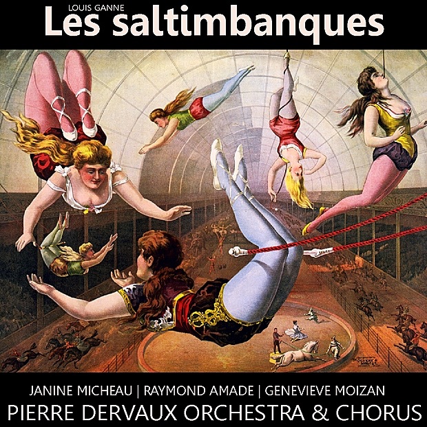 Обложка альбома «Les Saltimbanques» — Janine Micheau & Pierre Dervaux