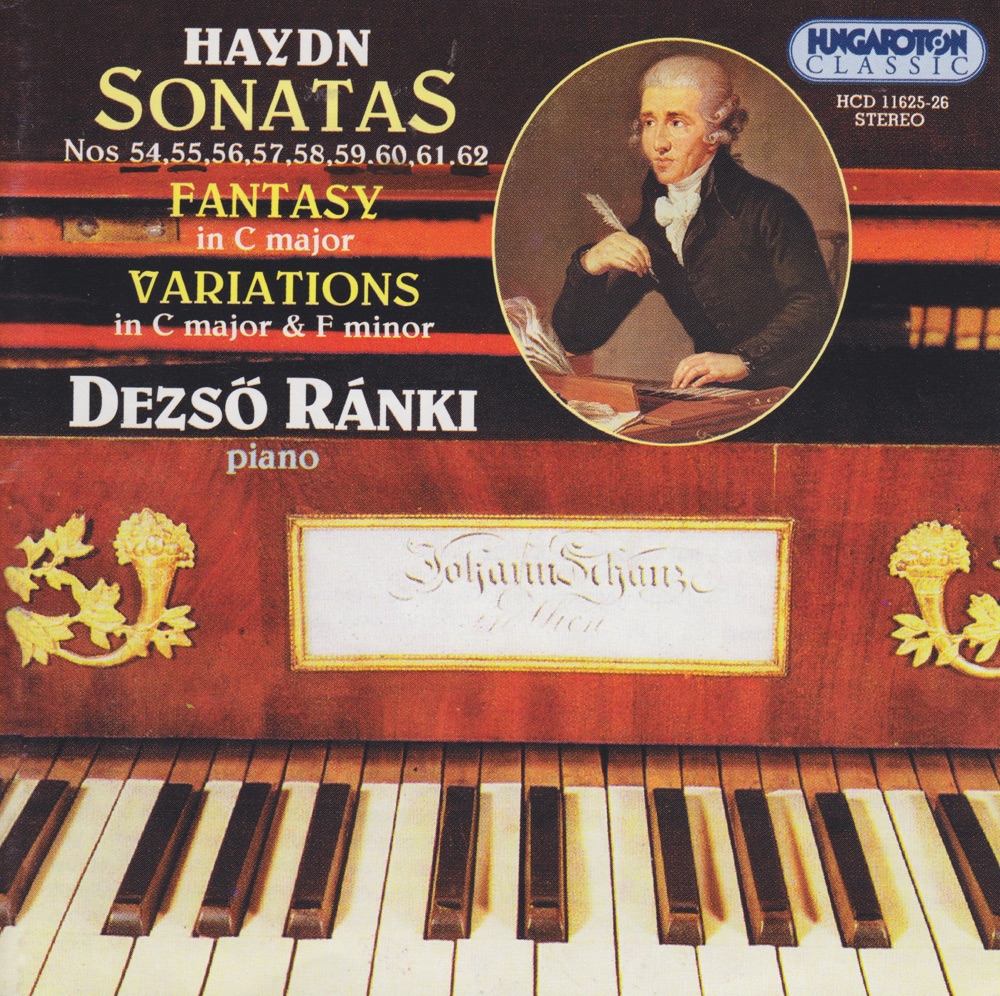 Обложка альбома «J. Haydn: Piano Sonatas» — Dezsö Ránki