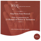 Cover art for 25 Hymns of Prayer and Invitation by Worship Service Resources