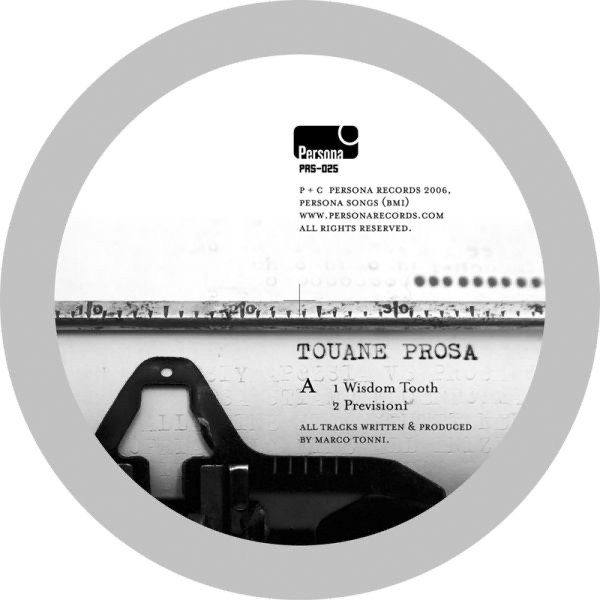 Обложка альбома «Prosa - EP» — Touane