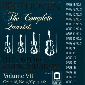 Beethoven: String Quartets, Vol. 7 - Nos. 4 and 15