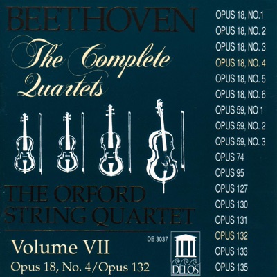 Beethoven: String Quartets, Vol. 7 - Nos. 4 and 15
