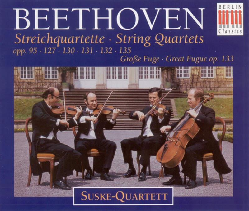 Обложка альбома «Beethoven: String Quartets Nos. 11-16 & Grosse Fuge» — Suske Quartett