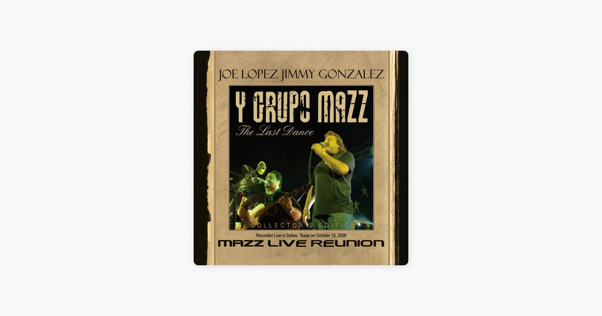‎Mazz Live Reunion - The Last Dance - Album by Mazz - Apple Music