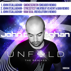 Unfold - the Remixes - EP (Part 2) - John O'Callaghan Cover Art