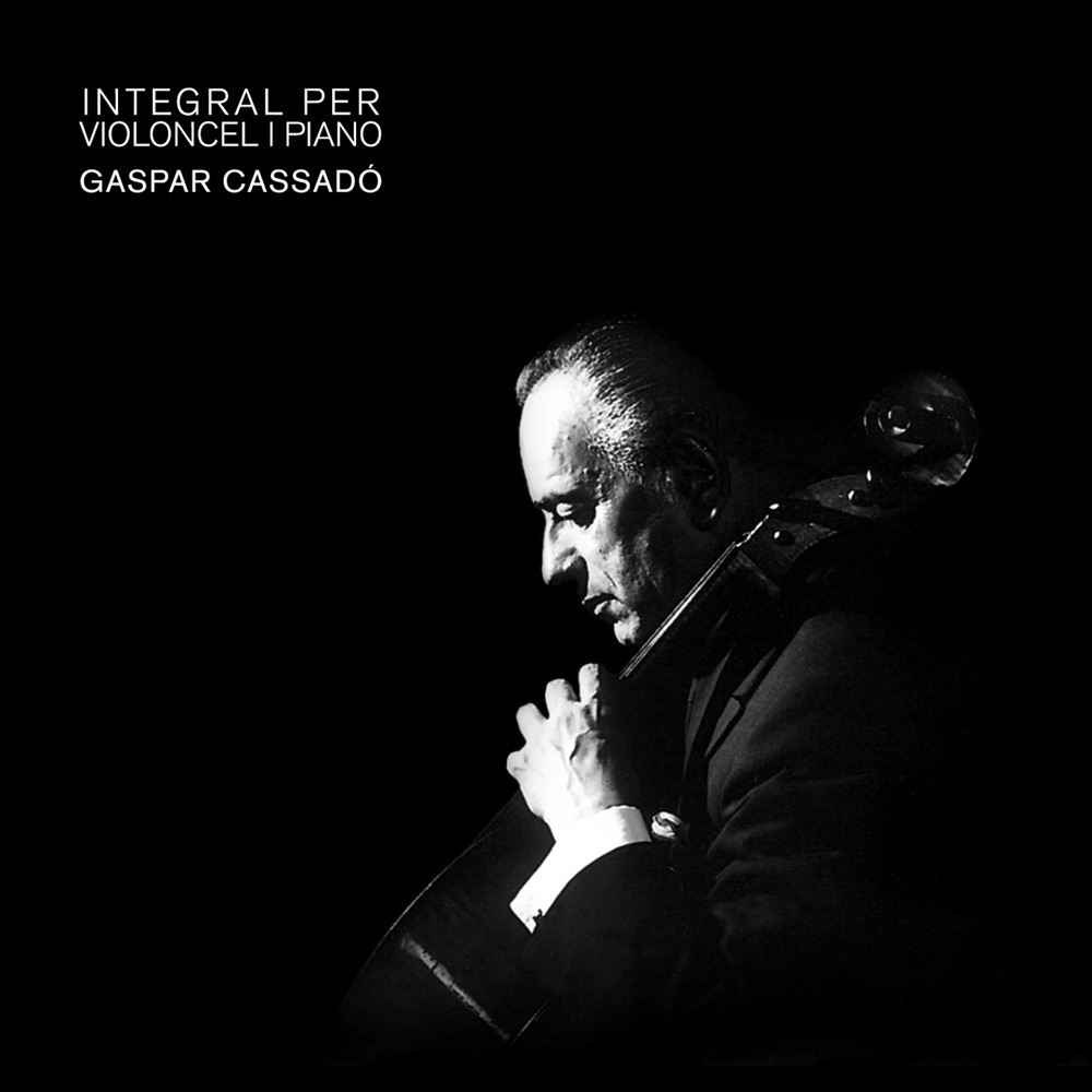 Обложка альбома «Integral Per Violoncel i Piano Gaspar Cassadó» — Iñaki Etxepare & Ludovica Mosca