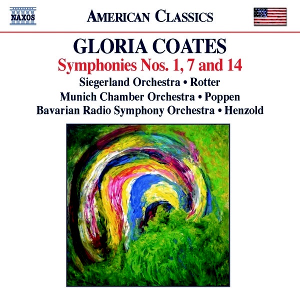Обложка альбома «Gloria Coates: Symphonies No. 1, 7 & 14» — Olaf Henzold & Bavarian Radio Symphony Orchestra