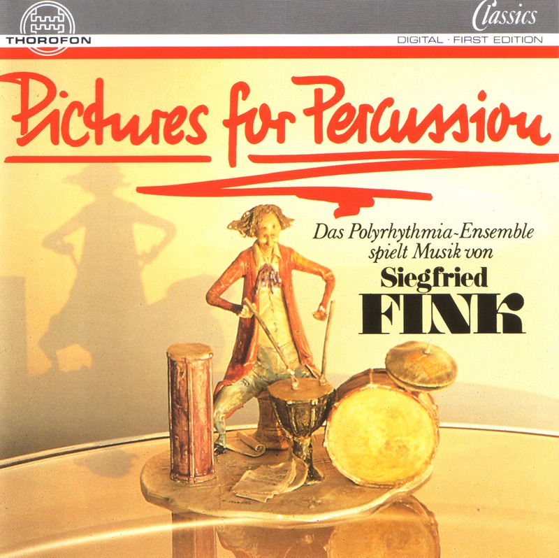 Обложка альбома «Fink: Pictures for Percussion» — Polythytmia-Ensemble Sofia