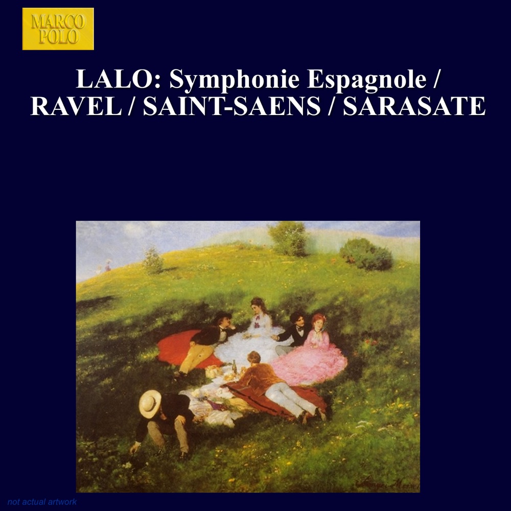 Обложка альбома «Lalo: Symphonie Espagnole - Ravel - Saint-Saens - Sarasate» — Howard Zhang, Takuo Yuasa & Nicolaus Esterházy Sinfonia