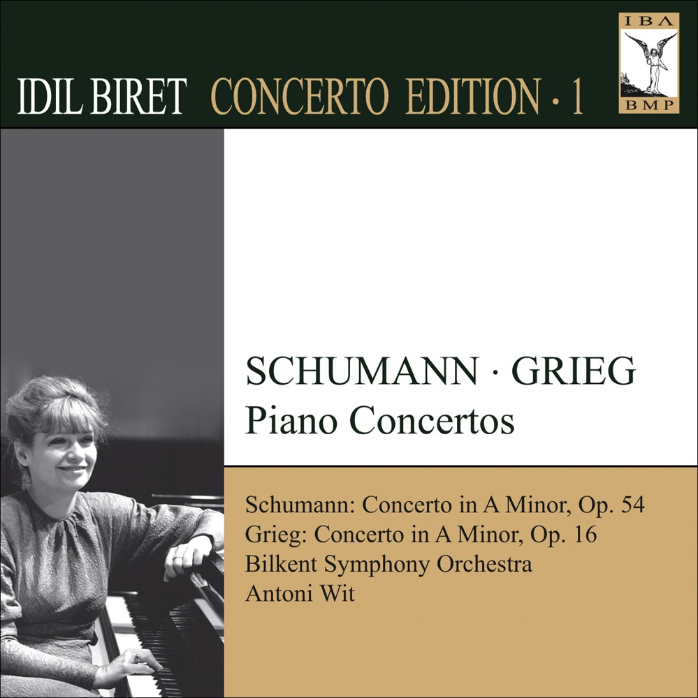 Обложка альбома «Concerto Edition, Vol. 1: Schumann: Piano Concerto, Op. 54 - Grieg: Piano Concerto, Op. 16» — İdil Biret, Antoni Wit & Bilkent Symphony Orchestra