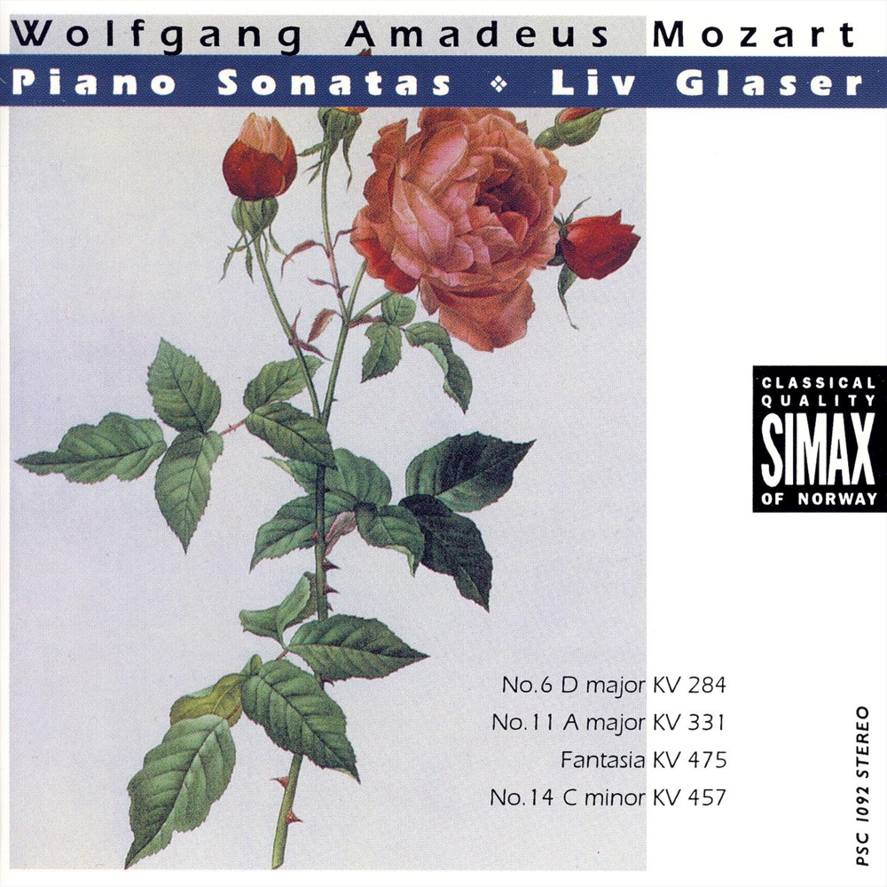 Обложка альбома «Mozart: Sonatas & Fantasie, K. 475» — Liv Glaser