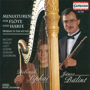 Tartini, Bach, Mozart, Tchaikovsky, Liszt, Grieg & Chopin: Flute and Harp Arrangements