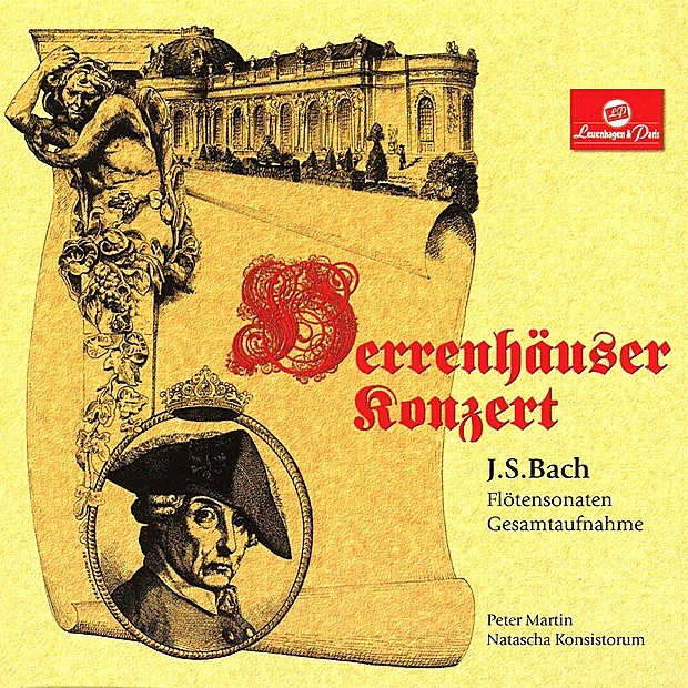 Обложка альбома «Bach - Herrenhäuser Konzert» — Peter Martin & Natascha Konsistorum