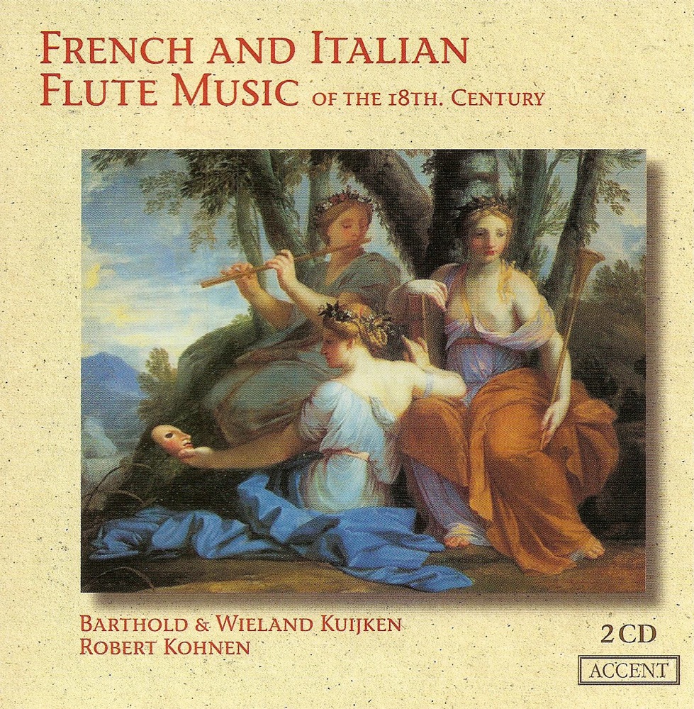 Обложка альбома «French and Italian Flute Music of the 18th Century» — Barthold Kuijken, Wieland Kuijken & Robert Kohnen