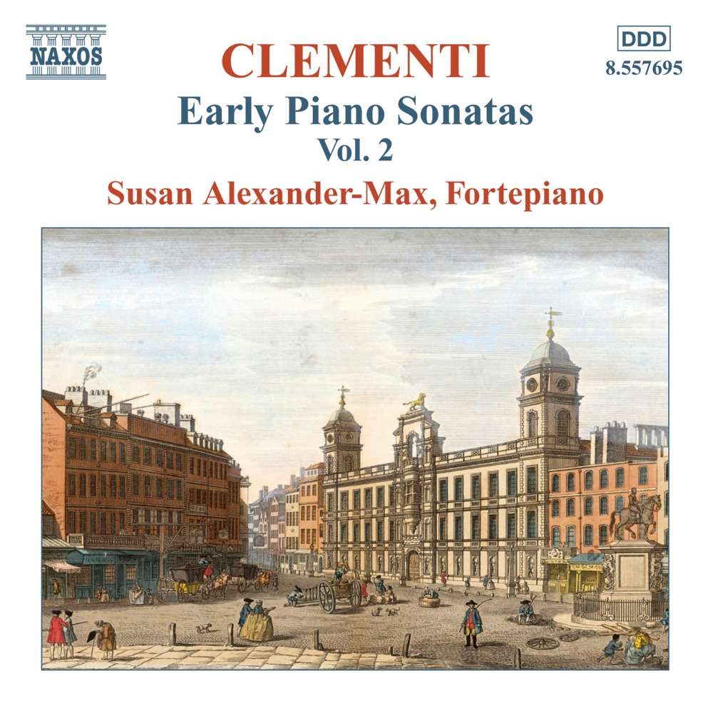 Обложка альбома «Clementi: Early Piano Sonatas Vol. 2» — Susan Alexander-Max