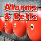Alarm Clock Wind Up Bell Rings and Runs Down