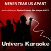Univers Karaoké - Never Tear Us Apart (Rendu célèbre par Mylène Farmer, Ben Harper & INXS) [Version karaoké]