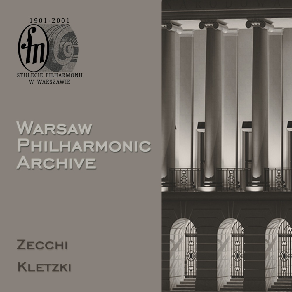 Обложка альбома «Schubert, F.: Symphony No. 9, "Great" - Mozart, W.A.: Symphony No. 39» — Warsaw Philharmonic Orchestra, Carlo Zecchi & Paul Kletzki