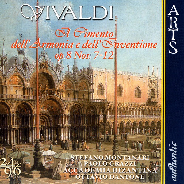Обложка альбома «Vivaldi: Il Cimento Dell'Armonia e Dell'Inventione, Op. 8 (Vol. 2)» — Accademia Bizantina, Ottavio Dantone, Paolo Grazzi & Stefano Montanari