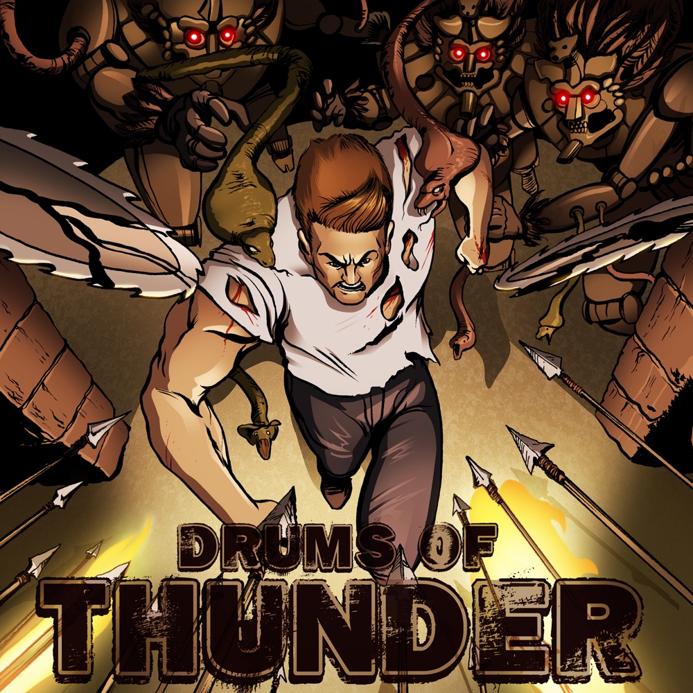 Обложка альбома «Drums Of Thunder - Film Trailer Music» — Chris Blackwell