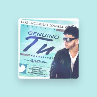 Listen to Genuino, watch music videos, read bio, see tour dates & more!