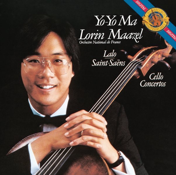 Обложка альбома «Saint-Saëns, Lalo: Cello Concertos» — Yo-Yo Ma