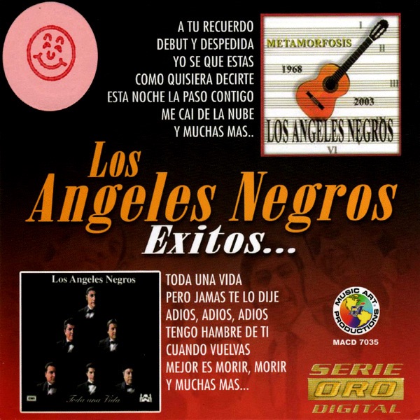 Обложка альбома «Los Ángeles Negros - Éxitos...» — Los Ángeles Negros