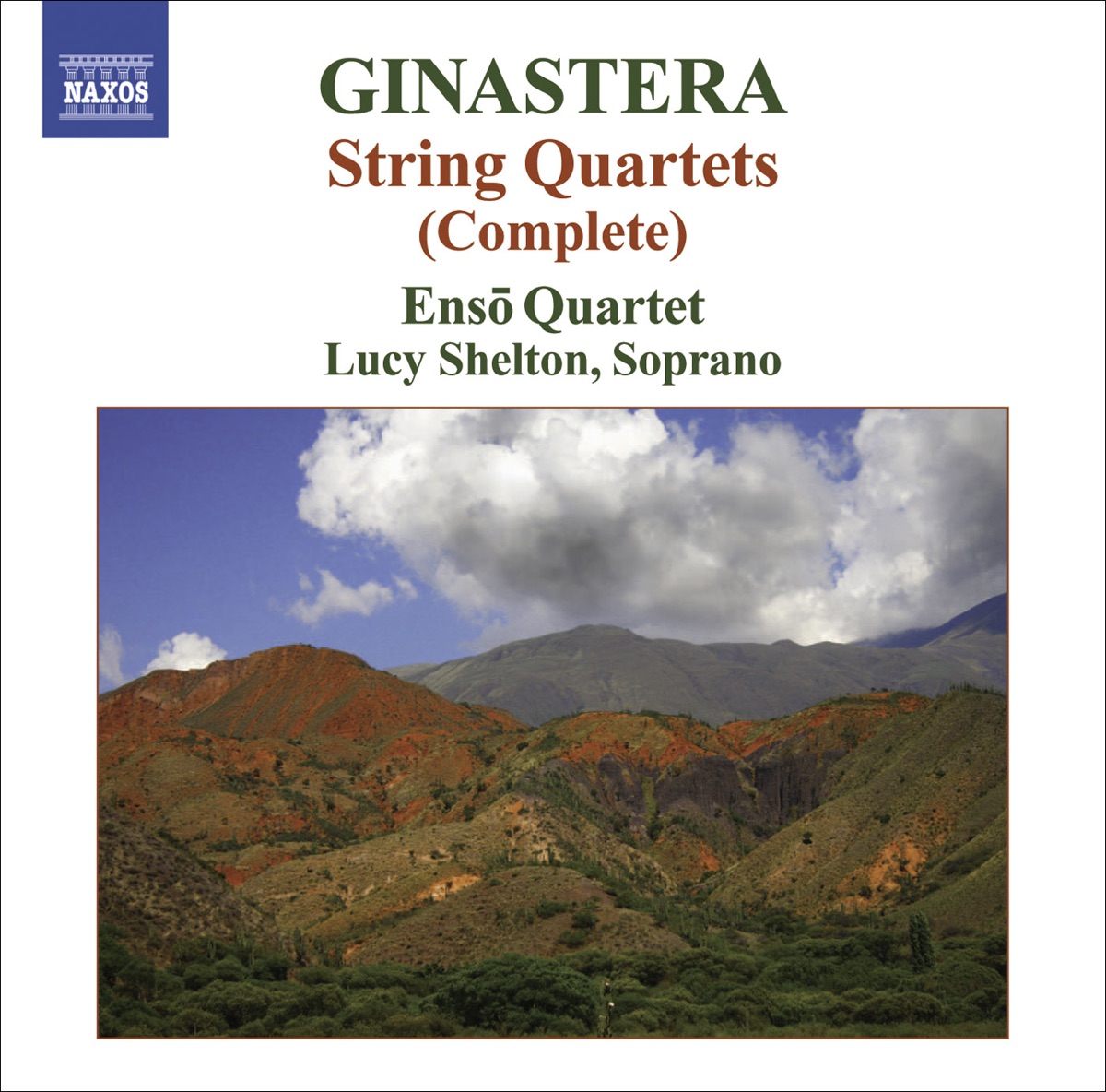Ginastera: String Quartets Nos. 1-3 cover art