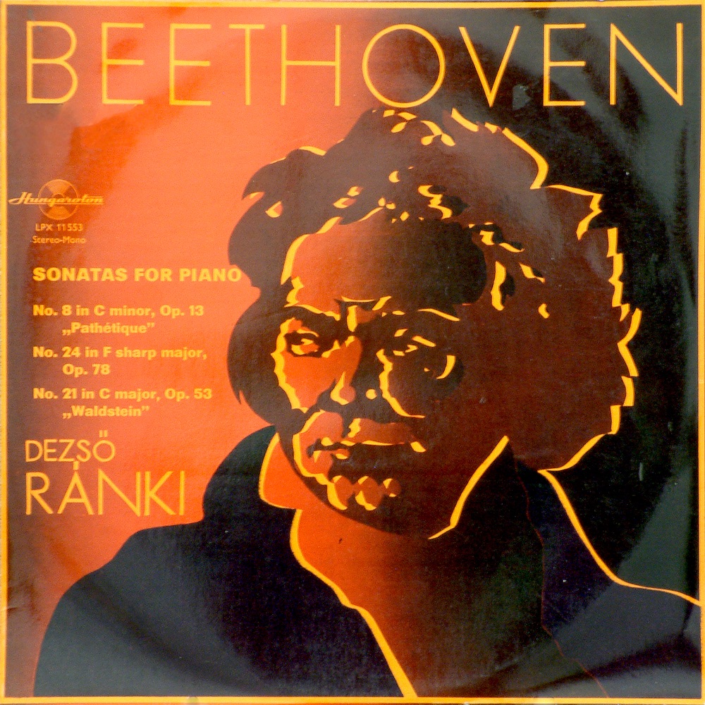 Обложка альбома «Beethoven: Sonatas for Piano» — Ránki Dezső