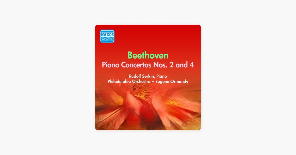 beethoven RUDOLF SERKIN ピアノ　協奏曲第2番、第4番 Amazon.co.jp: Beethoven: Piano Concertos Nos. 2 and 4 - Serkin