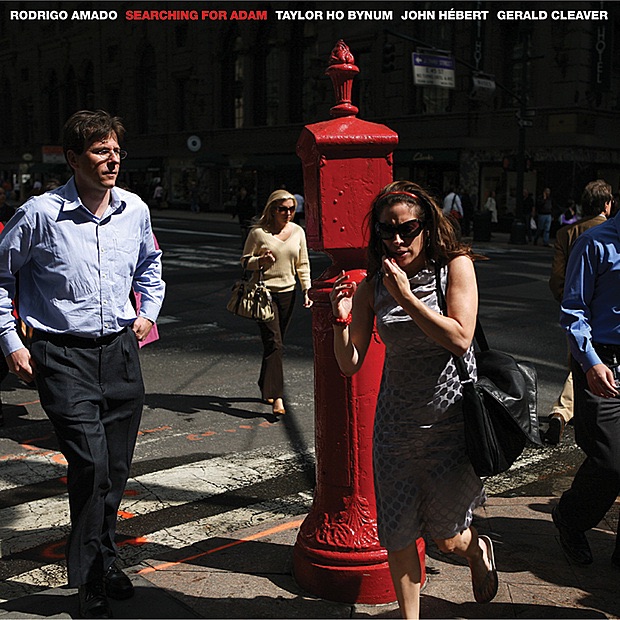 Обложка альбома «Searching For Adam» — Rodrigo Amado, Taylor Ho Bynum, John Hebert & Gerald Cleaver