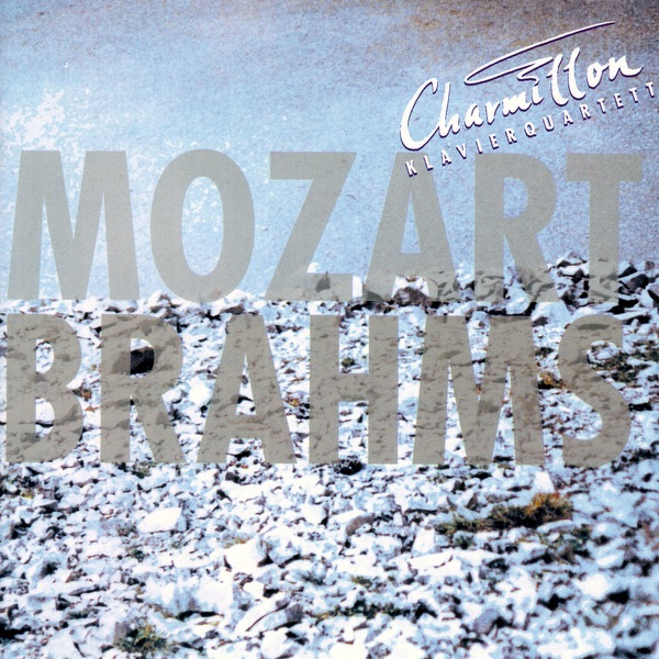 Обложка альбома «W.A.Mozart & J.Brahms: Piano Quartets» — Charmillion Piano Quartet, Eva-Maria Zimmermann, Etienne Abelin, Michael Schwendimann & Matthias Kuhn