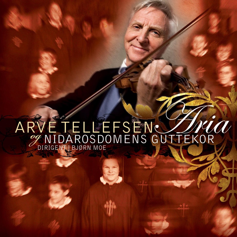 Обложка альбома «Aria» — Arve Tellefsen & Nidarosdomens Guttekor