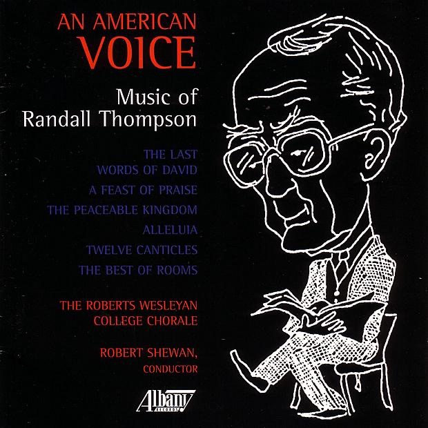 Обложка альбома «Thompson: An American Voice» — Barbara Dechario, Robert Shewan, Roberts Wesleyan Brass Chorale & Roberts Wesleyan Chorale