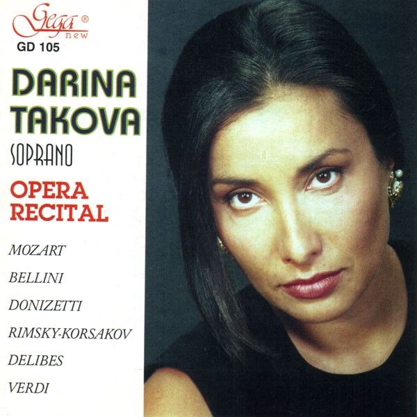 Обложка альбома «Opera Recital» — Darina Takova