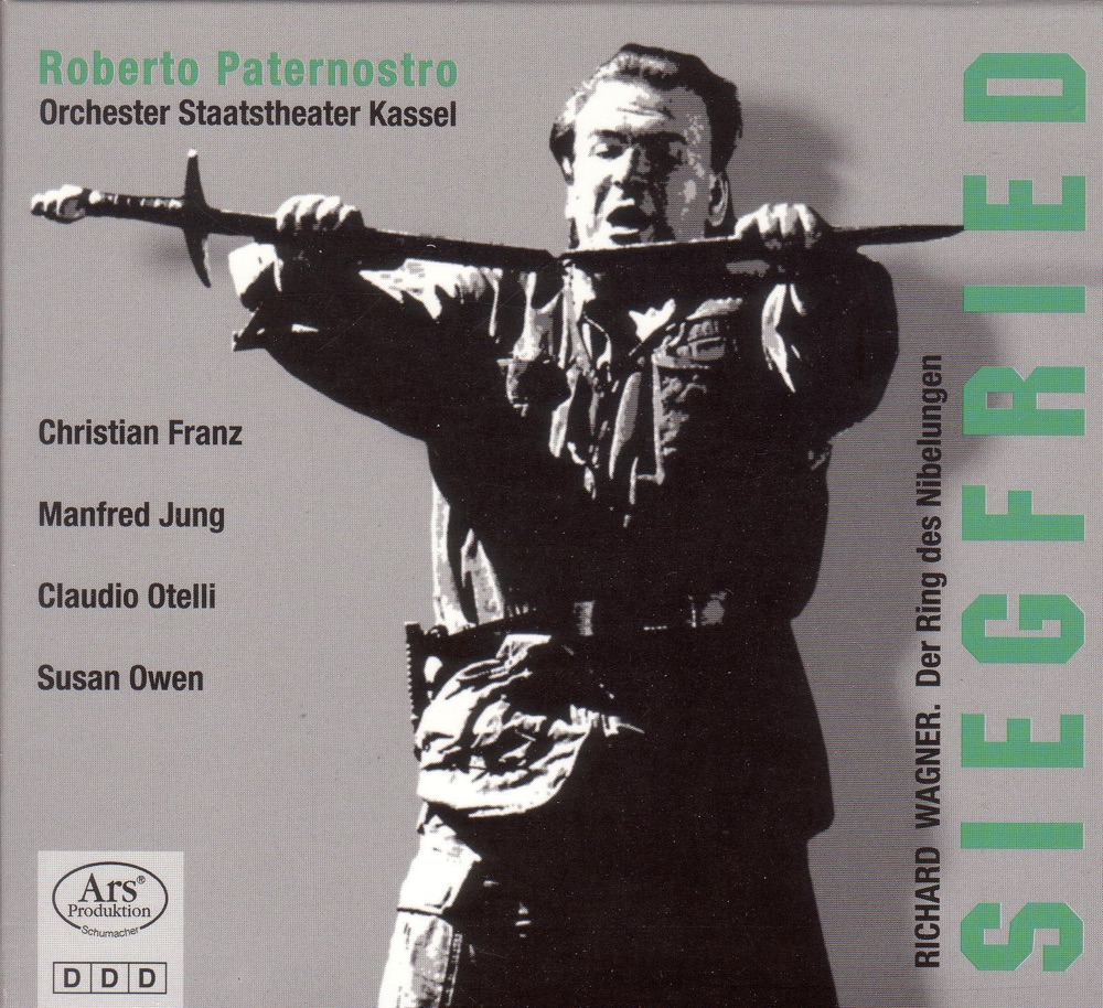 Обложка альбома «Wagner, R.: Siegfried [Opera]» — Claudio Otelli, Roberto Paternostro, Manfred Jung, Christian Franz, Susan Owen, Klaus Wallprecht, Marisca Mulder, Kassel State Theatre Orchestra, Silke Marchfeld & Dieter Honig