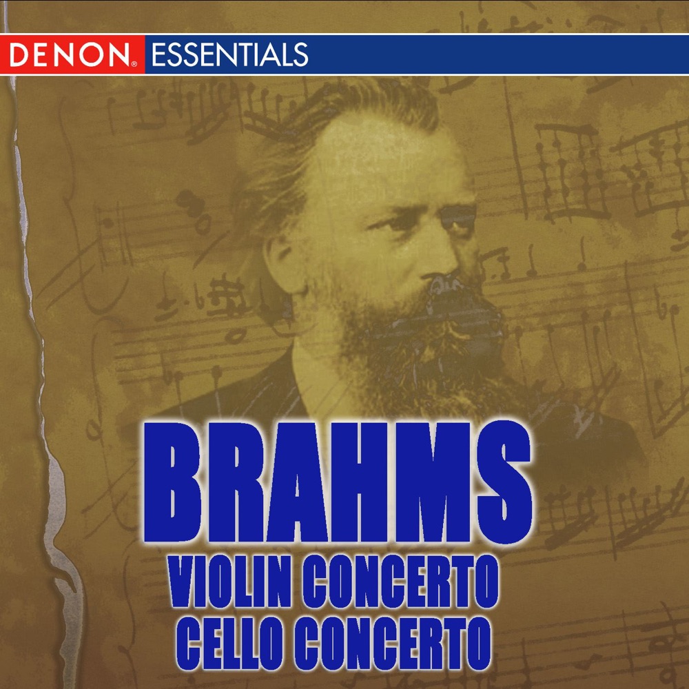 Обложка альбома «Brahms: Violin Concerto, Op. 77, Cello Concerto, Op. 102» — Russian Philharmonic Symphony Orchestra, Ilmar Lapinsch & Alexei Bruni