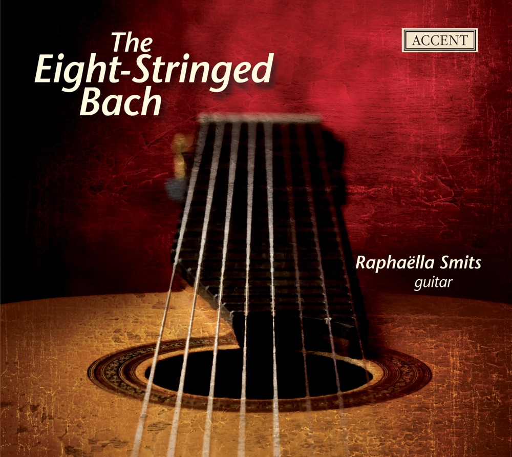 Обложка альбома «Bach: Arrangements for eight-string guitar by Raphaella Smits» — Raphaella Smits