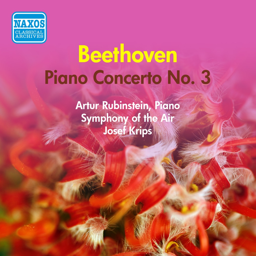 Обложка альбома «Beethoven: Piano Concerto No. 3 (Rubinstein) (1956) - EP» — Arthur Rubinstein, Josef Krips & Symphony of the Air