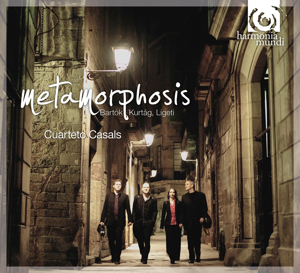 Обложка альбома «"Metamorphosis": String Quartets by Bartók, Kurtág & Liegeti» — Cuarteto Casals