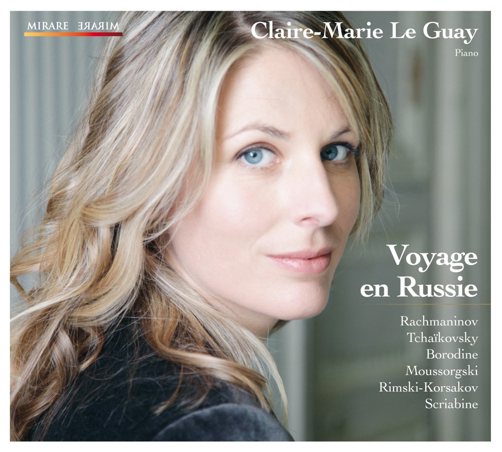 Обложка альбома «Voyage en Russie» — Claire-Marie Le Guay
