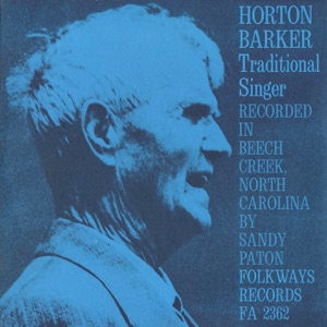 Horton Barker: Traditional Singer