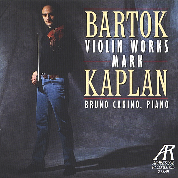 Обложка альбома «Bartok: Violin Works» — Mark Kaplan & Bruno Canino