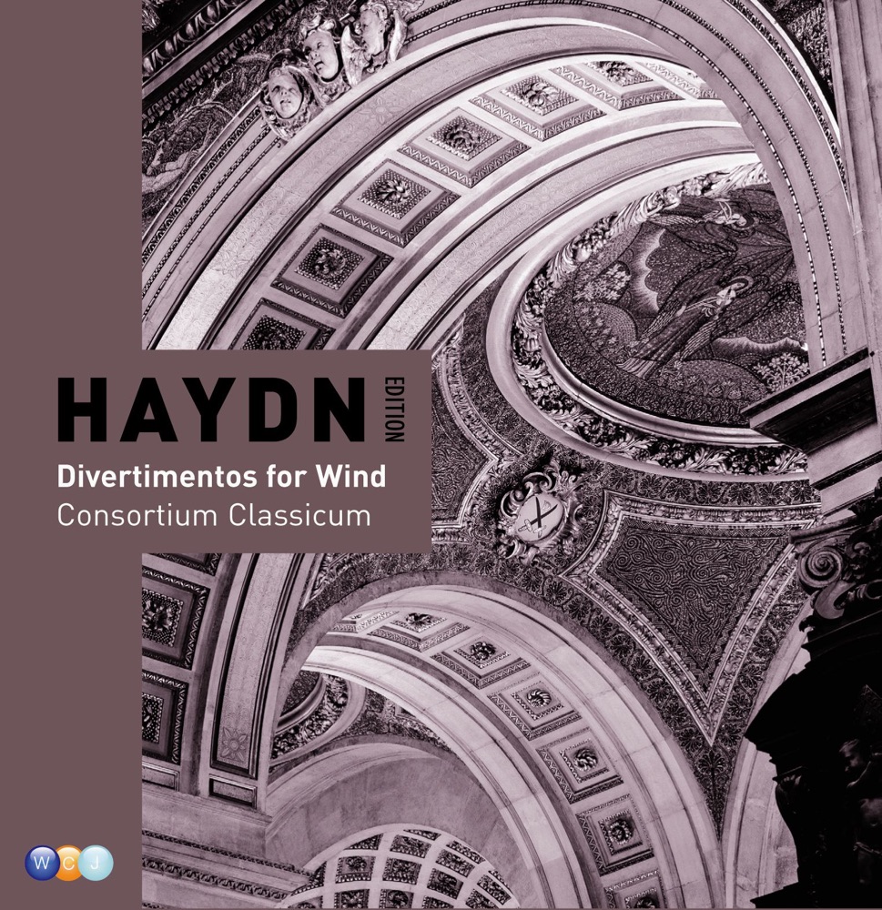 Обложка альбома «Haydn Edition, Vol. 7: Divertimentos for Wind Instruments» — Consortium Classicum