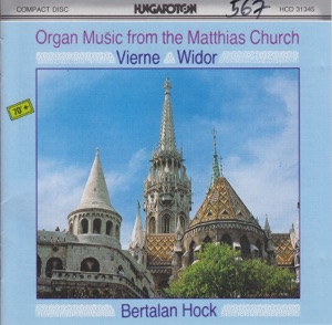 Organ music from the Matthias Church