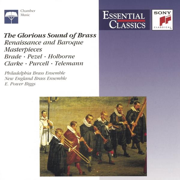 Обложка альбома «Renaissance and Baroque Brass Masterpieces» — Philadelphia Brass Ensemble & The New England Brass Ensemble