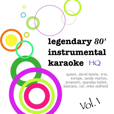 Legendary 80' Instrumental Karaoke HQ, Vol. 1