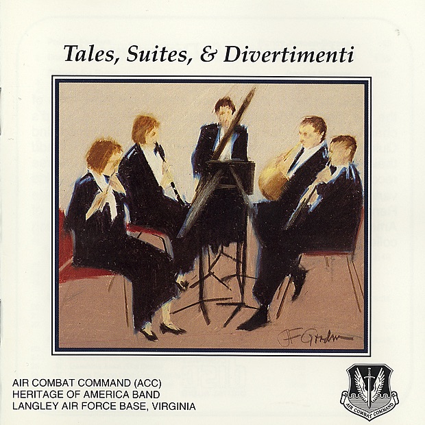 Обложка альбома «Tales, Suites, & Divertimenti» — Air Combat Command Heritage of America Band